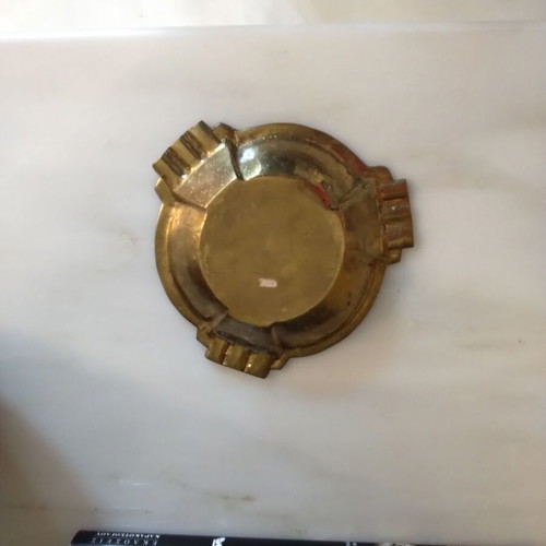 Copper ashtray vintage like new with special technique