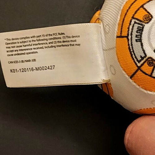 BB8 keychain Star Wars like new