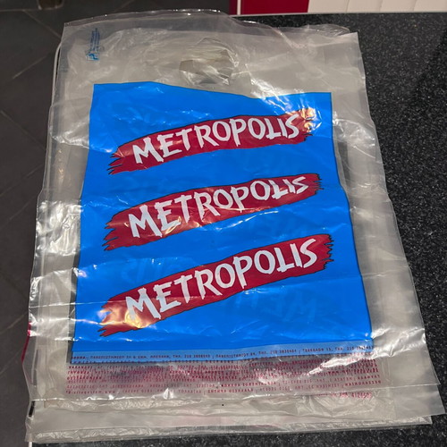 Metropolis CD collectible bag used, no damage