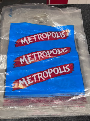 Metropolis CD collectible bag used, no damage