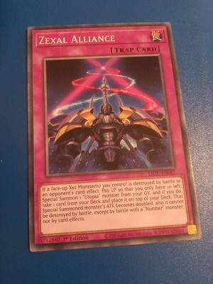 Zexal Alliance μεταχειρισμένη κάρτα Yu-Gi-Oh! Trap