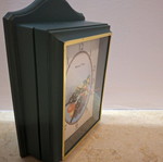 YAP'S key holder clock like new, plastic