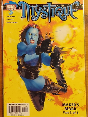 Mystique Marvel Comics 2003 μεταχειρισμένο, αγγλικά