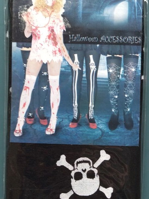 Carnival Socks for Skeleton Costume new