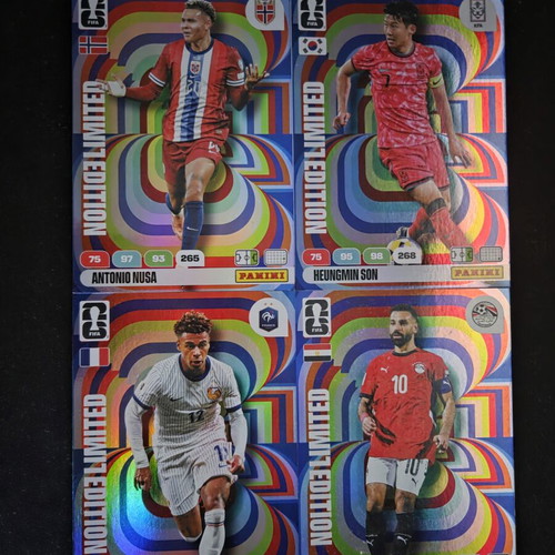Panini Adrenalyn XL 2026 Mundial Collection cards like new