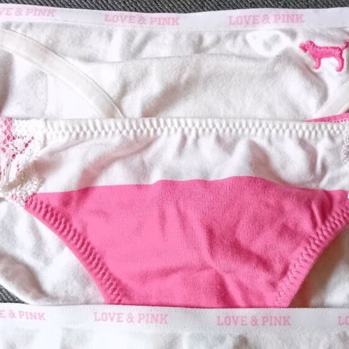 Victoria's Secret women's lingerie set XS 3 pieces 100% cotton new