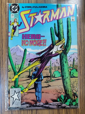 Starman comic used, English, DC Comics 1988