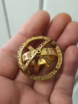 Harry Potter Astronomy Ring new, gold color, inspired by books