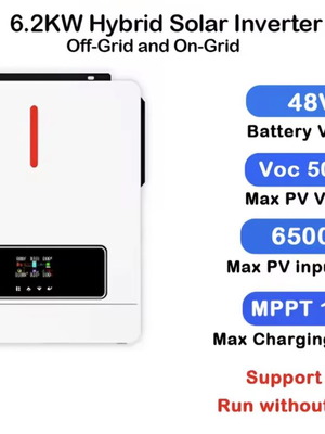 6.2kW inverter for solar power system