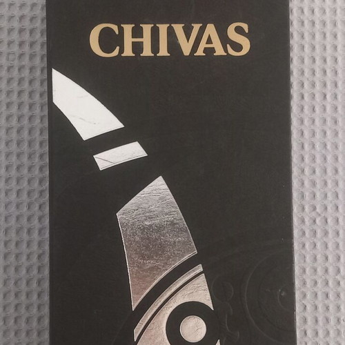 Chivas Blended Scotch Whisky empty box used with magnetic clasp