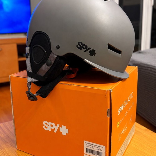 SPY Galactic MIPS ski helmet, matte gray, medium