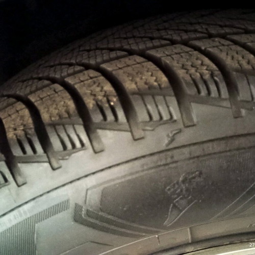 Winter tires 215/60R16 like new, 5x112 steel rims