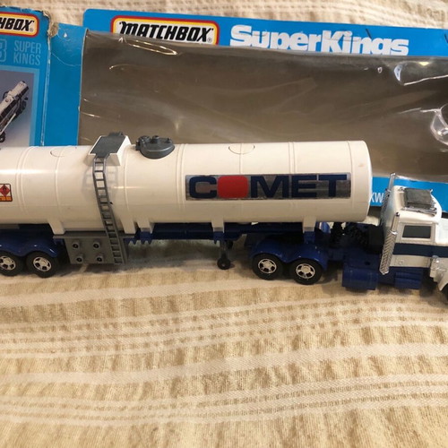 Matchbox Superkings K-103 tanker truck used, large