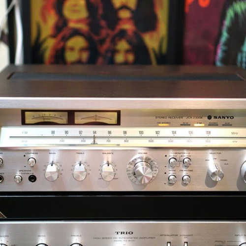 Sanyo JCX-2300K vintage hi-fi ραδιοενισχυτής μεταχειρισμένος, 100W RMS, 1979