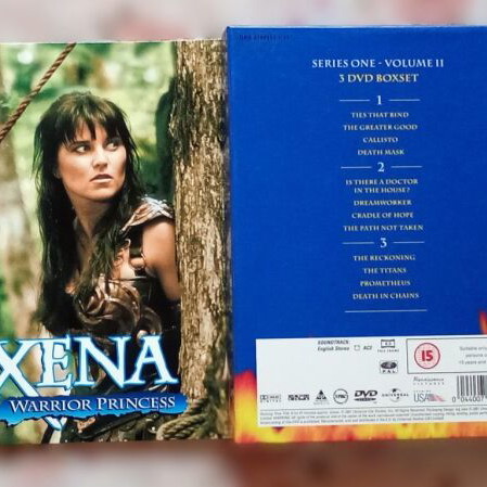 Xena Warrior Princess 3 DVD boxset like new, season 1
