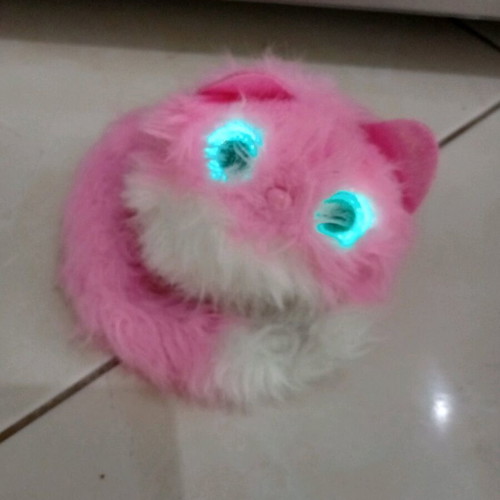 Pomsies pom pom interactive toy like new with sounds and light