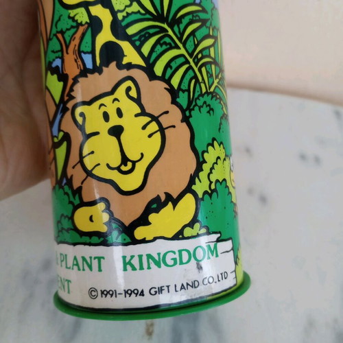 Vintage children's piggy bank like new with environmental message
