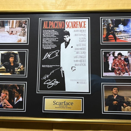 Scarface Signed 1983 Movie Poster new