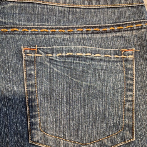 Mia women's jeans size 52 like new with decorative stitching