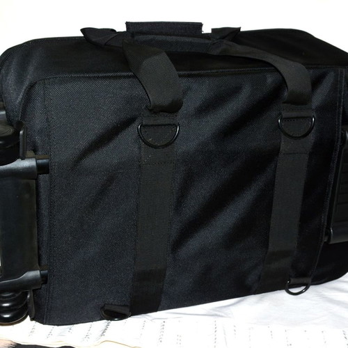 Fancier wheeled security case new with full padding