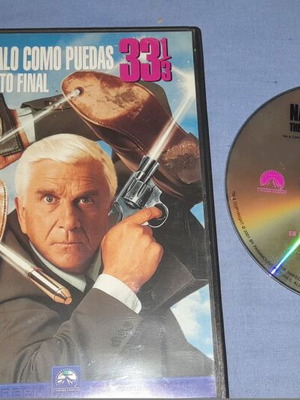Naked Gun 33 1/3 DVD used, comedy with subtitles