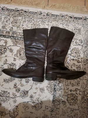 Brown boots used, size 38