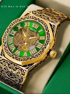 Luxury new mechanical automatic watch with waterproof and sapphire glass