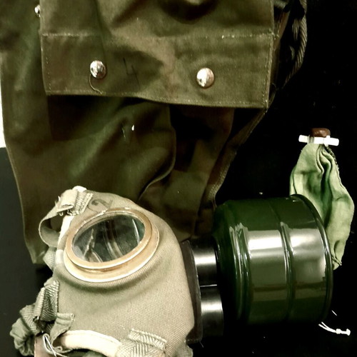 Cold War Gas Masks Complete Set, New Condition, Pack of 2