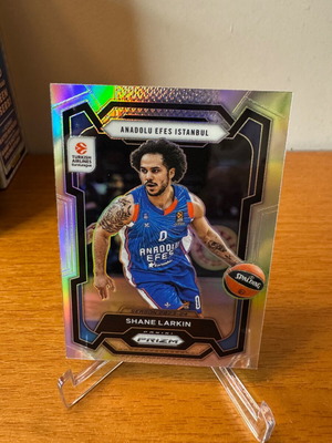 Κάρτα Panini Prizm Euroleague Shane Larkin Silver Prizm σαν καινούργια