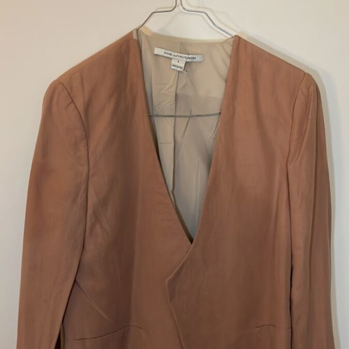 Diane von Furstenberg jacket like new, powder pink