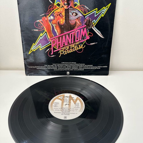 Phantom Of The Paradise Original Soundtrack Recording vinyl like new, rock