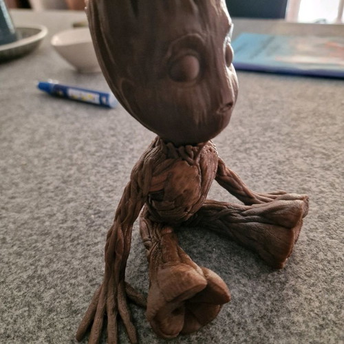 Groot planter new, decorative 3d printed