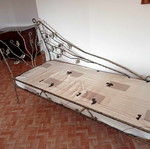 Handmade sofa bed used