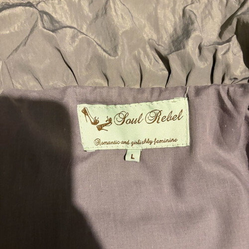 Soul Rebel trench coat size L like new, beige