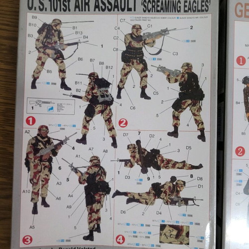 Modeling 2 packs of soldiers new