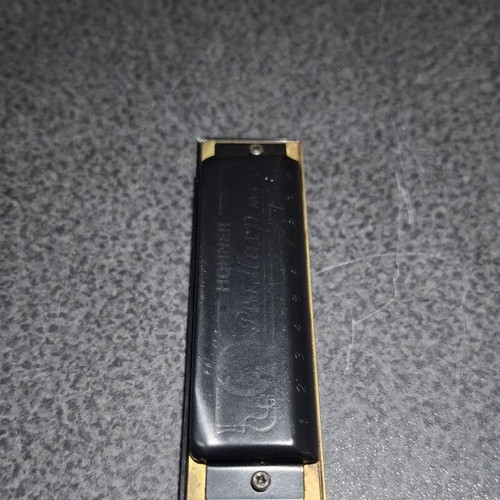 Hohner Pro Harp MS harmonica used, key D, made in Germany