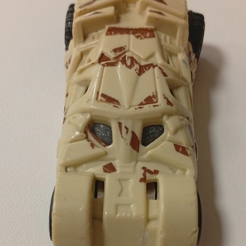 Hot Wheels Batmobile used desert camouflage die-cast 1:64