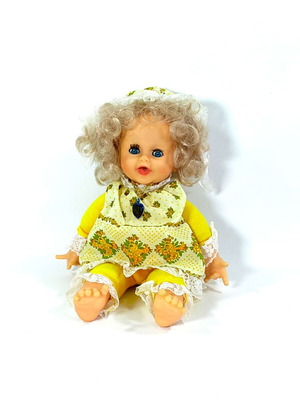 El Greco Doll 80s collectible, used, 35cm