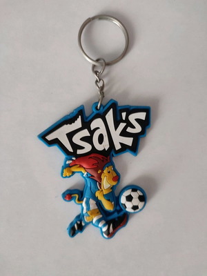 Tsakiris football keychain in excellent condition