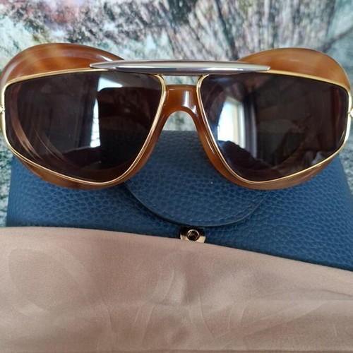 Loewe tortoise sunglasses new, brown