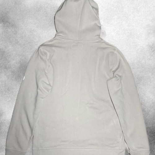 Abercrombie & Fitch Hoodie beige with white logo like new, size M