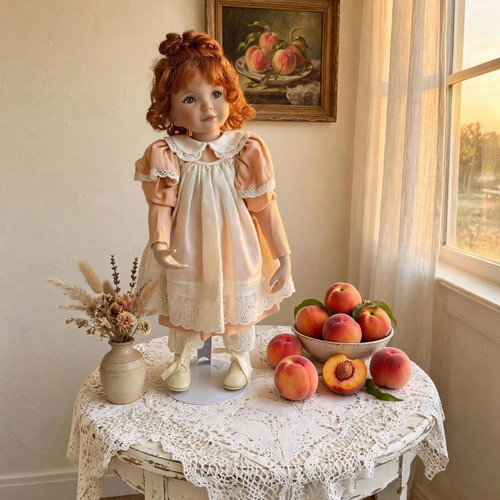 Dianna Effner Peaches and Cream porcelain doll