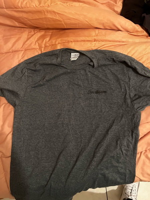 Gymbeam t-shirt like new, size L, gray