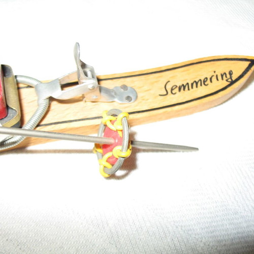 Semmering ski miniature like new with matchbox holder