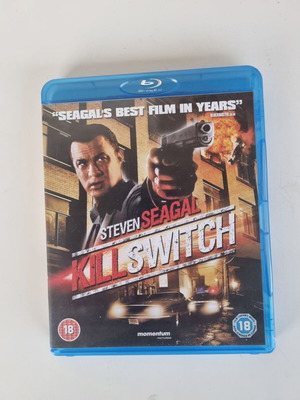 Kill Switch Blu-ray με πρωταγωνιστή τον Steven Seagal, βρετανική έκδοση