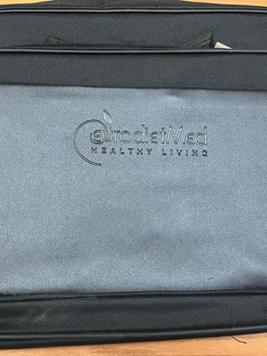 Laptop bag and briefcase like new, black