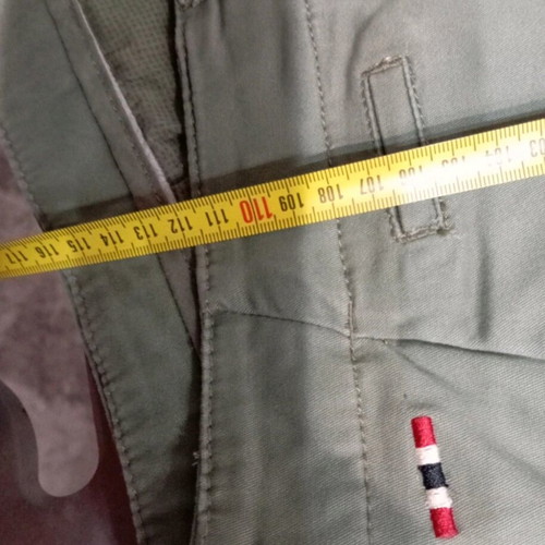 Rebase men's pants type gabardine size XXL olive green like new