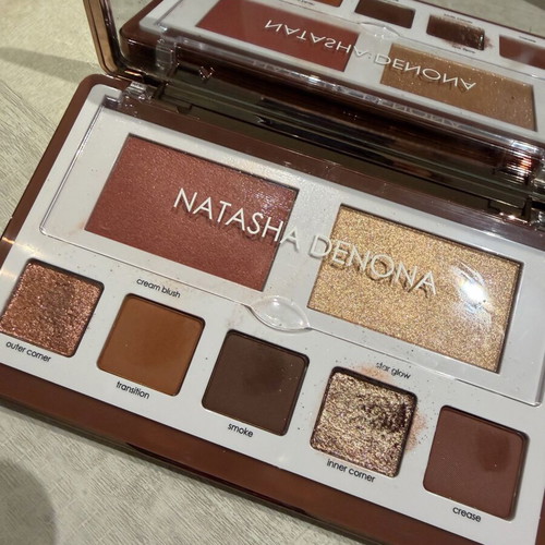 Natasha Denona Glam Face Palette used