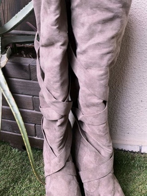 La Redoute Collections spring boots like new, size 39, beige