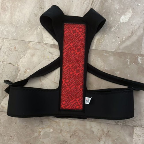 Back support vest for correct posture, size large